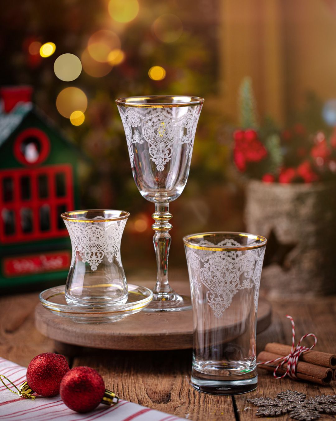 Fujer dəsti Buta Glass, şüşə, şəffaf, 240 ml, 6 əd — Mallar, Bakı (2)