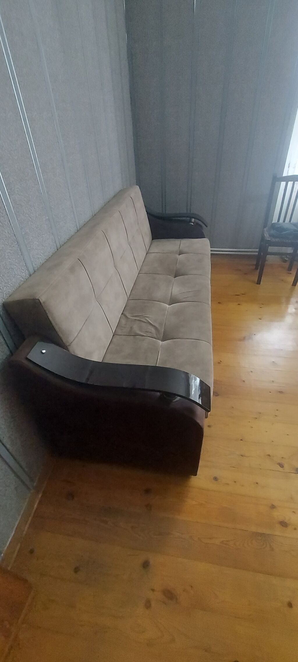 Qonaq otağı üçün yumşaq mebel dəsti - Tərkib: 1 ədəd geniş divan + 2 — Yumşaq mobilya dəstləri, Bakı (3)