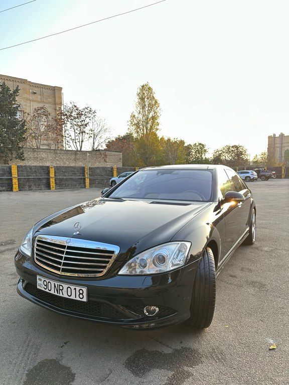 Mercedes S 550, 5.5 L, 2008 il, 203 545 km 90-NR-018 — Avtomobillər, Bakı