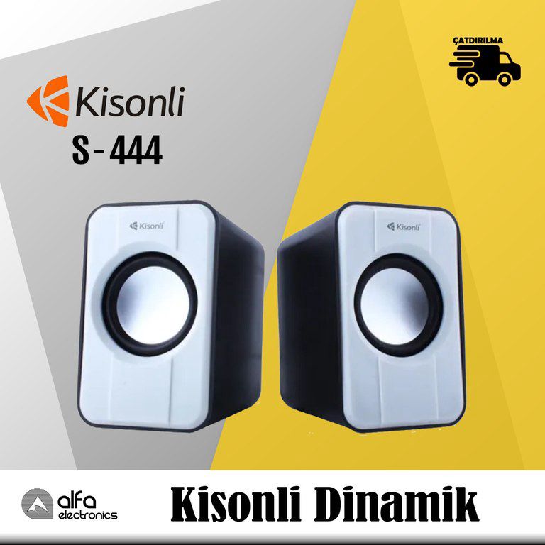 Stereo akustik sistem "Kisonli S-444" — Səs texnikası, Bakı (2)