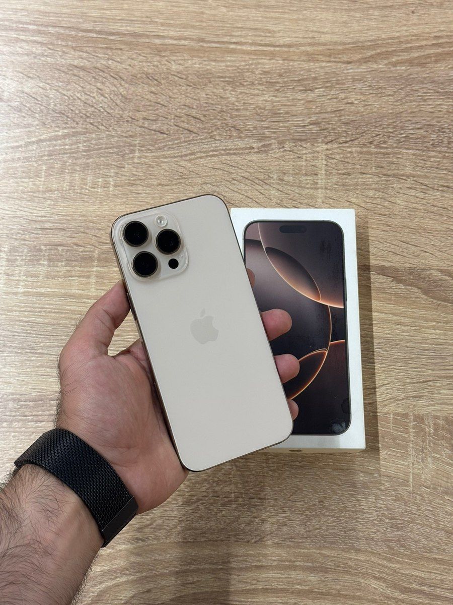 Apple iPhone 16 Pro Max Desert Titanium 256GB/8GB — Smartfonlar, Bakı