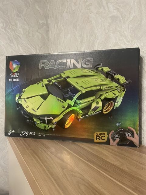 Yeni Konstruktor Lamborghini Yaşıl rəngli sport avtomobil 2.4 GHz — Bakı