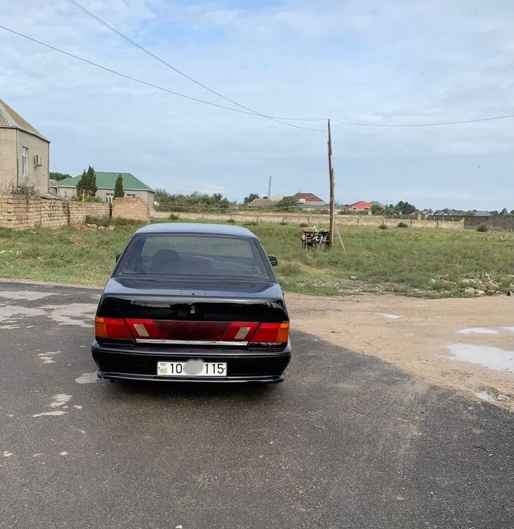 Model: Lada 2115 (Samara sedan) Kuzov: 4 qapılı sedan, qara rəng — Avtomobillər, Digah (3)