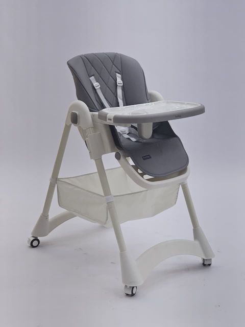 Uşaq yedizdirmə oturacağı Burbay AYN8811-, metal/plastik, 6 aydan, tünd boz — Bakı