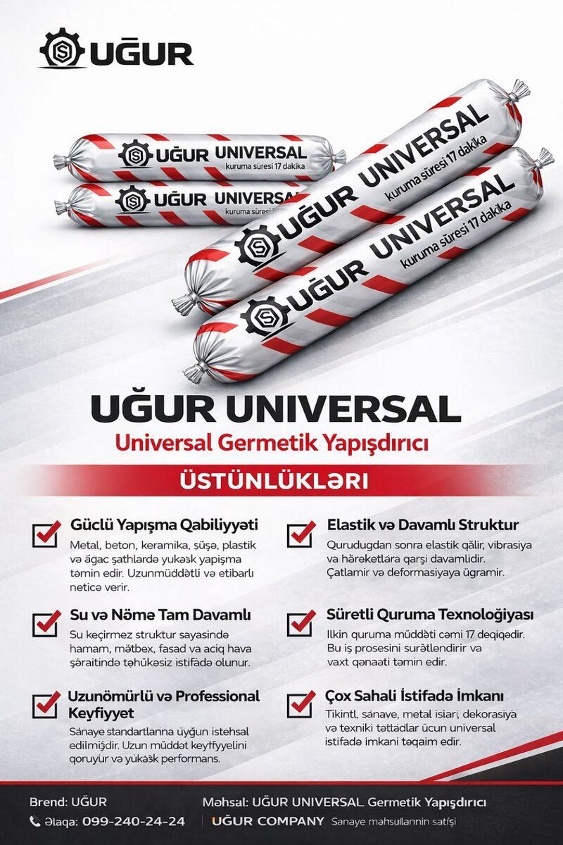 Kolbasa germetik — Təmir və inşaat, Bakı