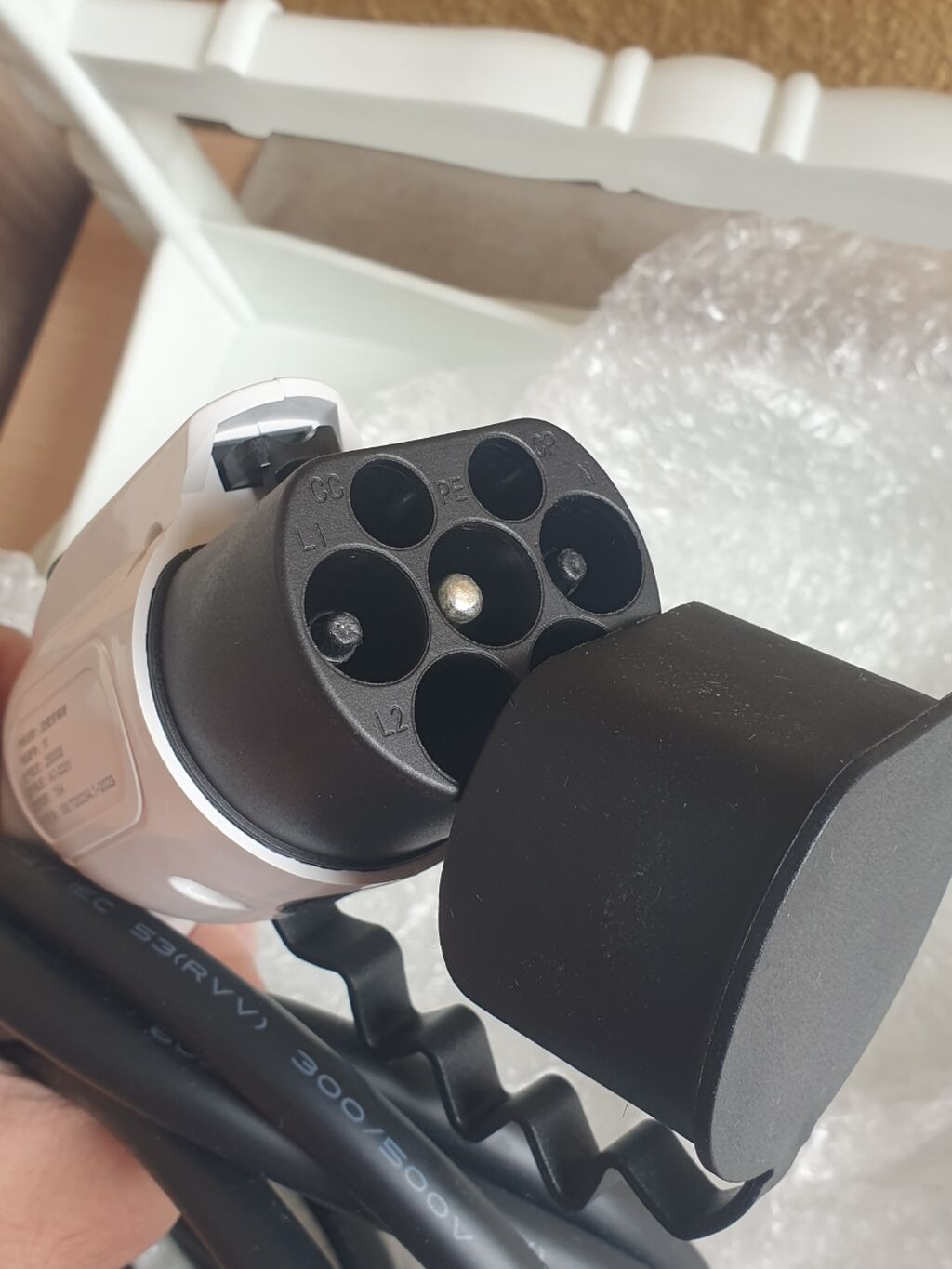 TO 250008" 16A GB/T Adapter. Orijinal Changan/BYD Adapteri. Nominal — Avtomobil aləti, Masazır (4)