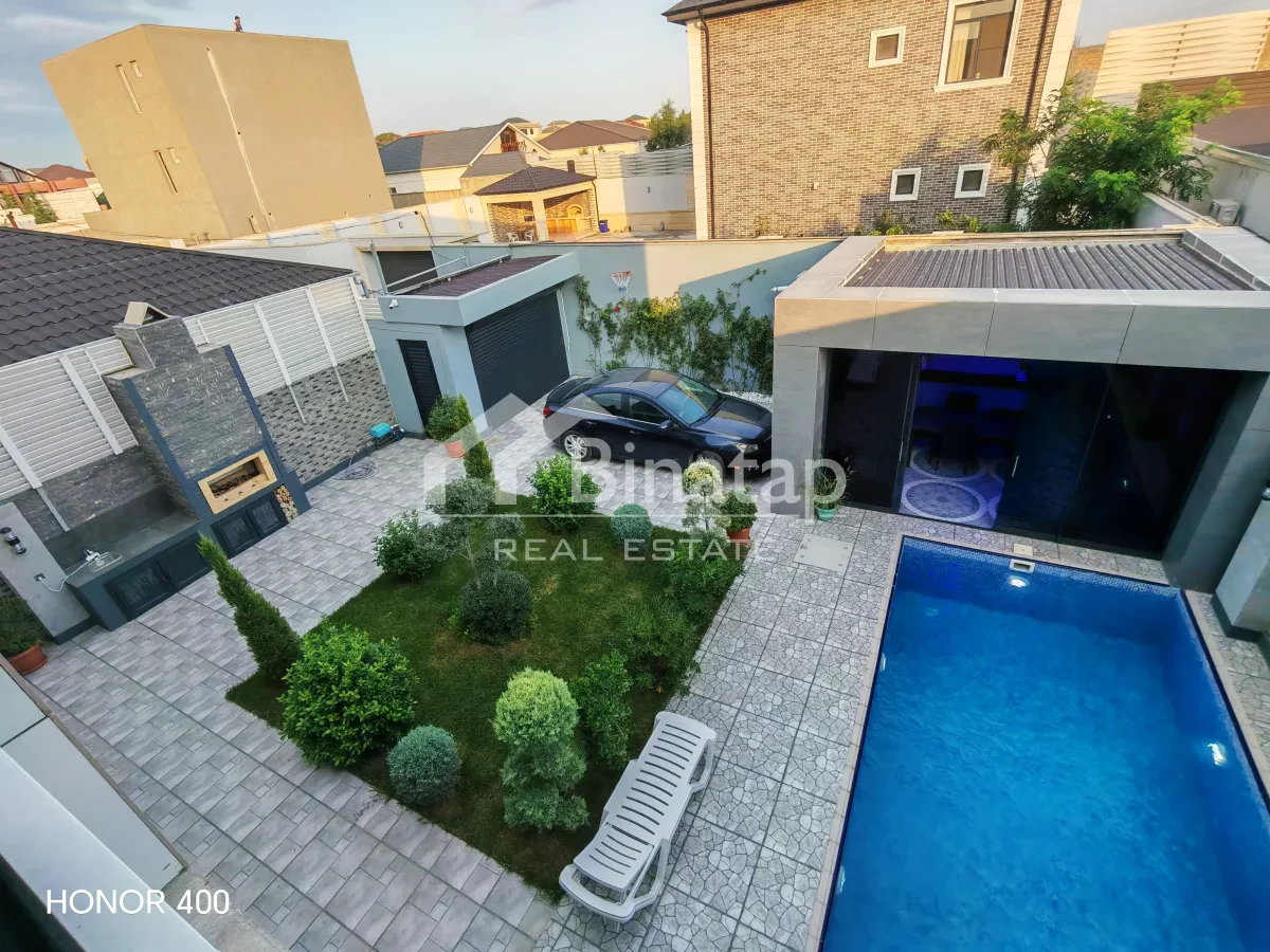 Satılır 5 otaqlı həyət evi / bağ evi 220 m², Mərdəkan qəsəbəsi, Xəzər rayonu — Ev, villa, Bakı (2)