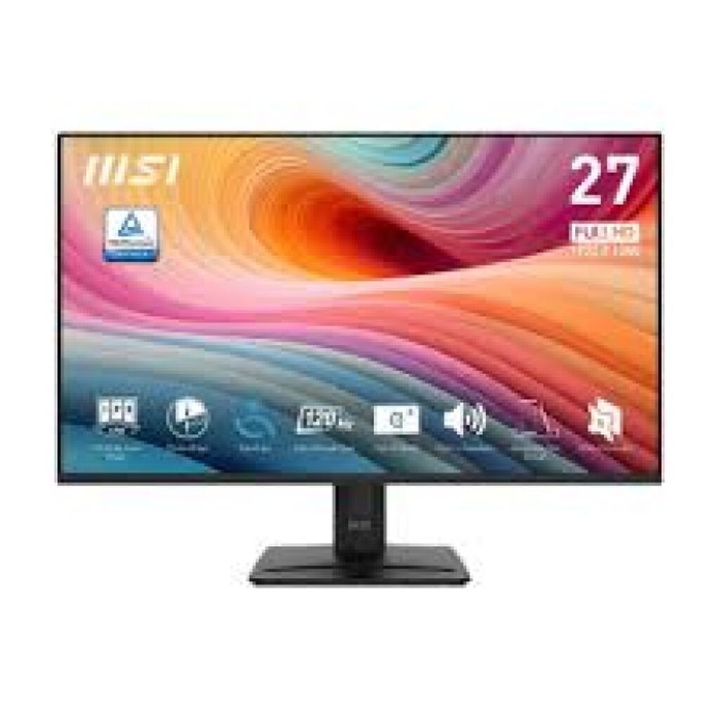 MSI PRO MP275 E2 Black 27" FHD 120Hz IPS Monitor Xüsusiyyətlər — Monitorlər, Bakı