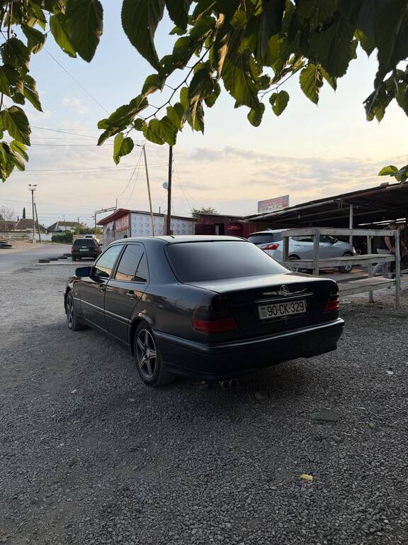 Mercedes C 180, 1.8 L, 1996 il, 415 000 km 90-CK-329 — Avtomobillər, Şəmkir (5)