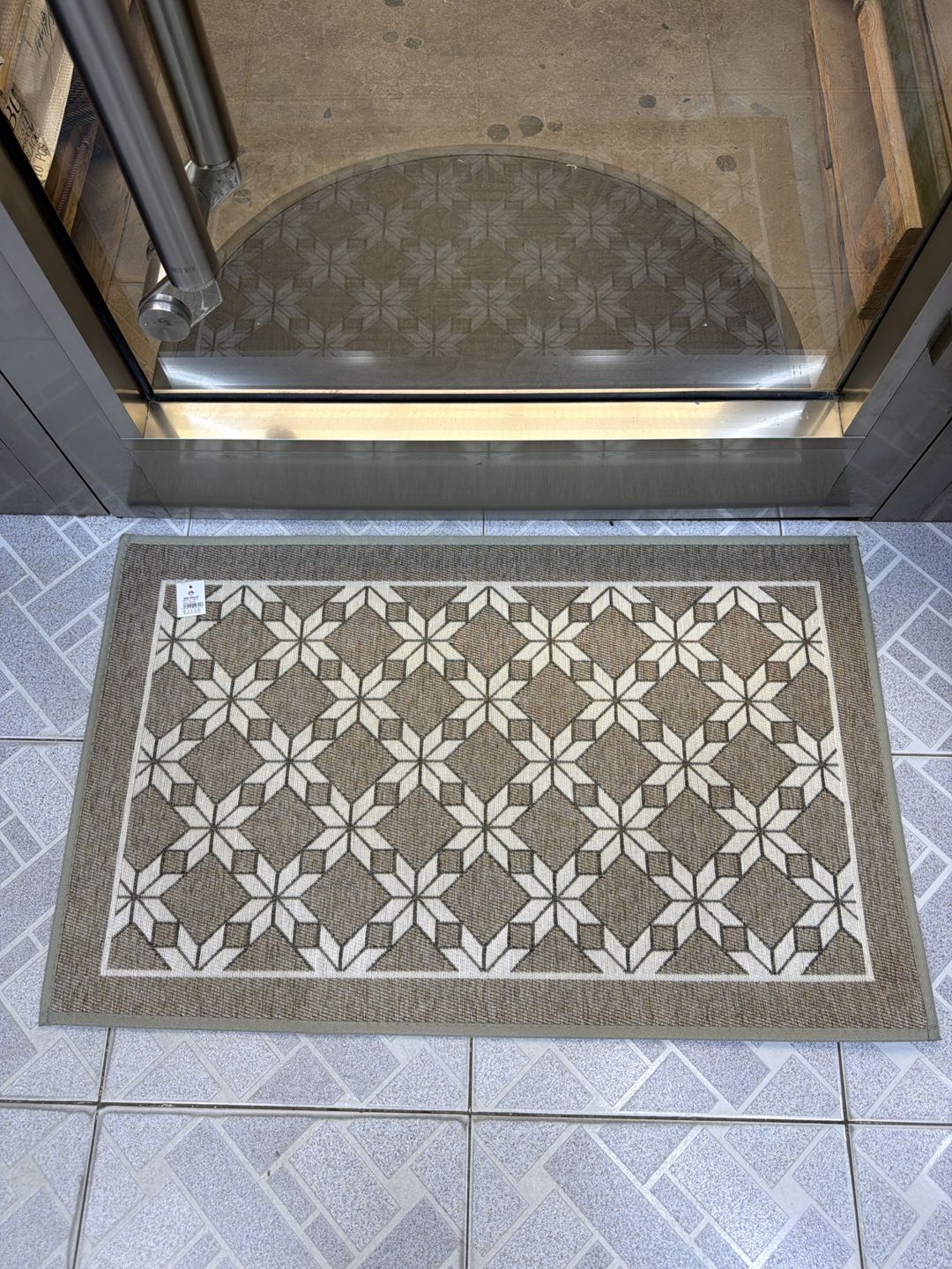 Qapı qabağı xalça Eviçi, HR-4, 50x80 sm, 80 sm, bej, polyester — Mallar, Bakı