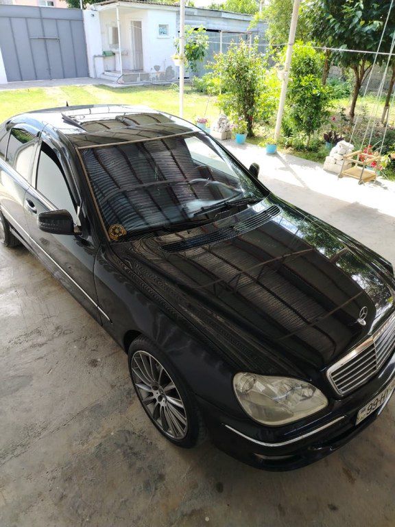 Mercedes S 320, 3.2 L, 2003 il, 350 000 km 99-HY-923 — Avtomobillər, Ağdaş (7)
