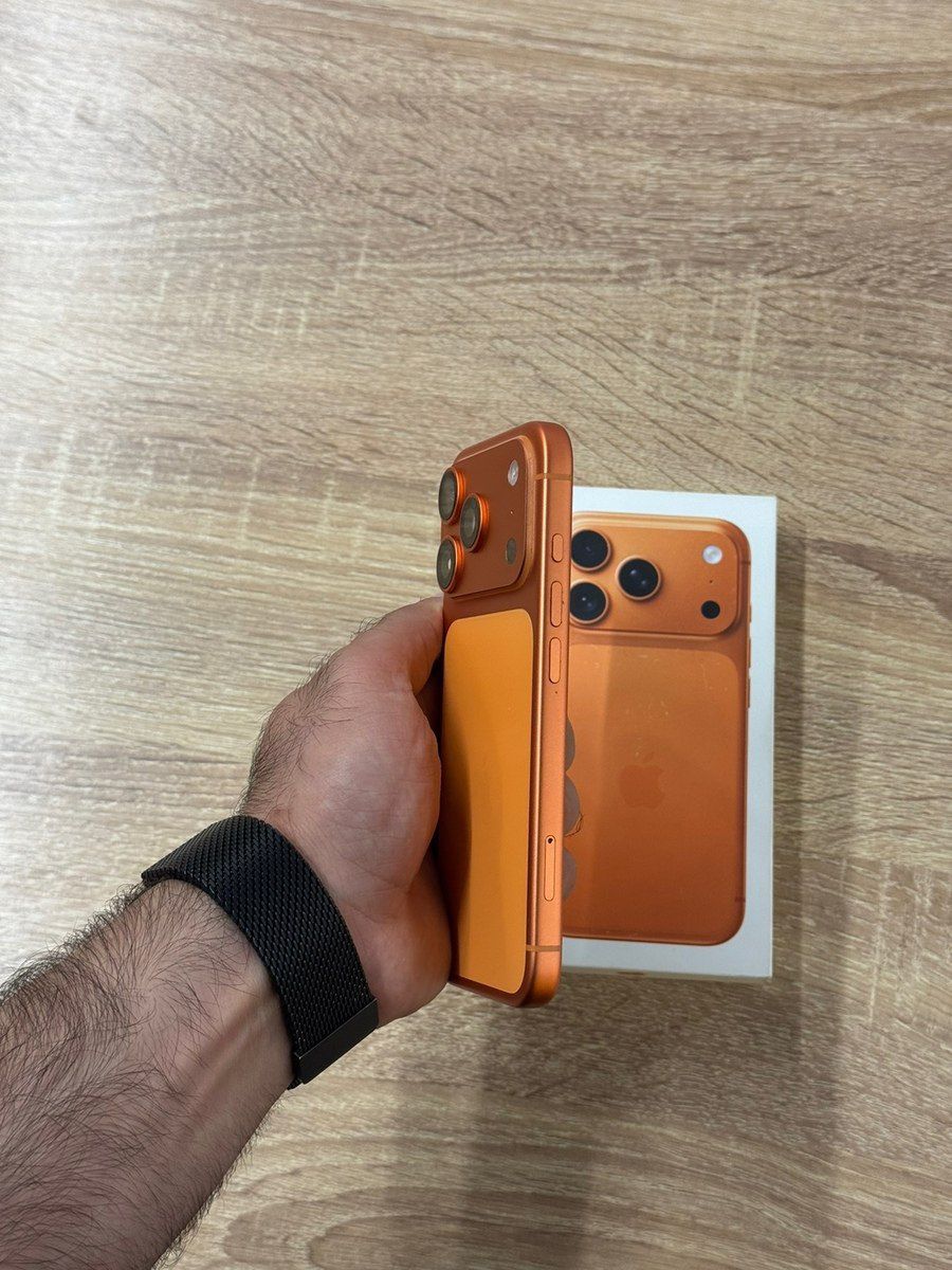 Apple iPhone 17 Pro Cosmic Orange 256GB/12GB — Smartfonlar, Bakı (3)