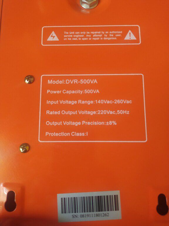Tənzimləyici "Nıdro Therm DVR-500VA" — Təmir və inşaat, Bakı (4)