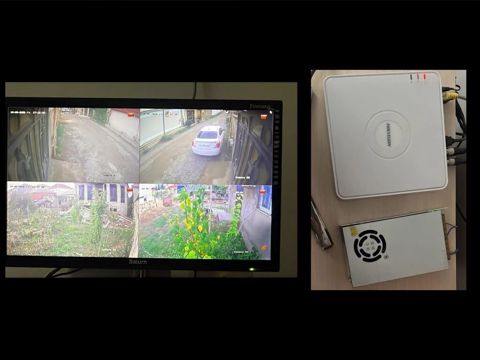Kamera sistemi 4kamerali 300azn Masazir 2230 leli4 kanallı video — Digah