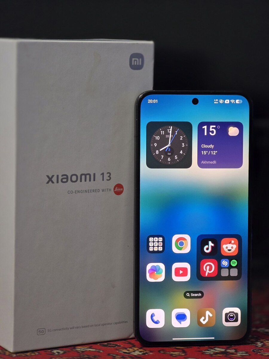 Xiaomi 13 Black 256GB/12GB — Smartfonlar, Bakı (2)