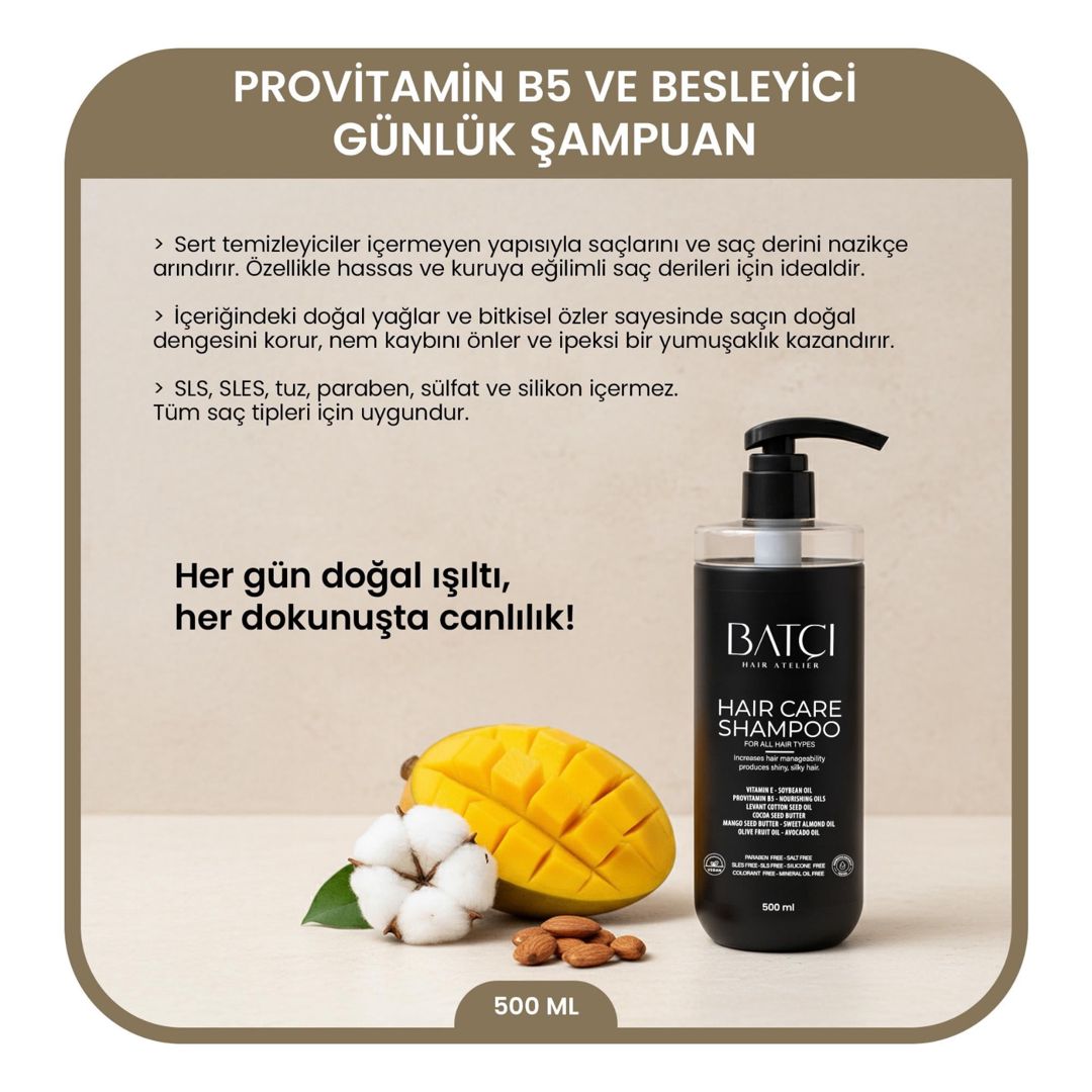 Şampun Batçı Hair Care 500 ml — Mallar, Bakı (3)