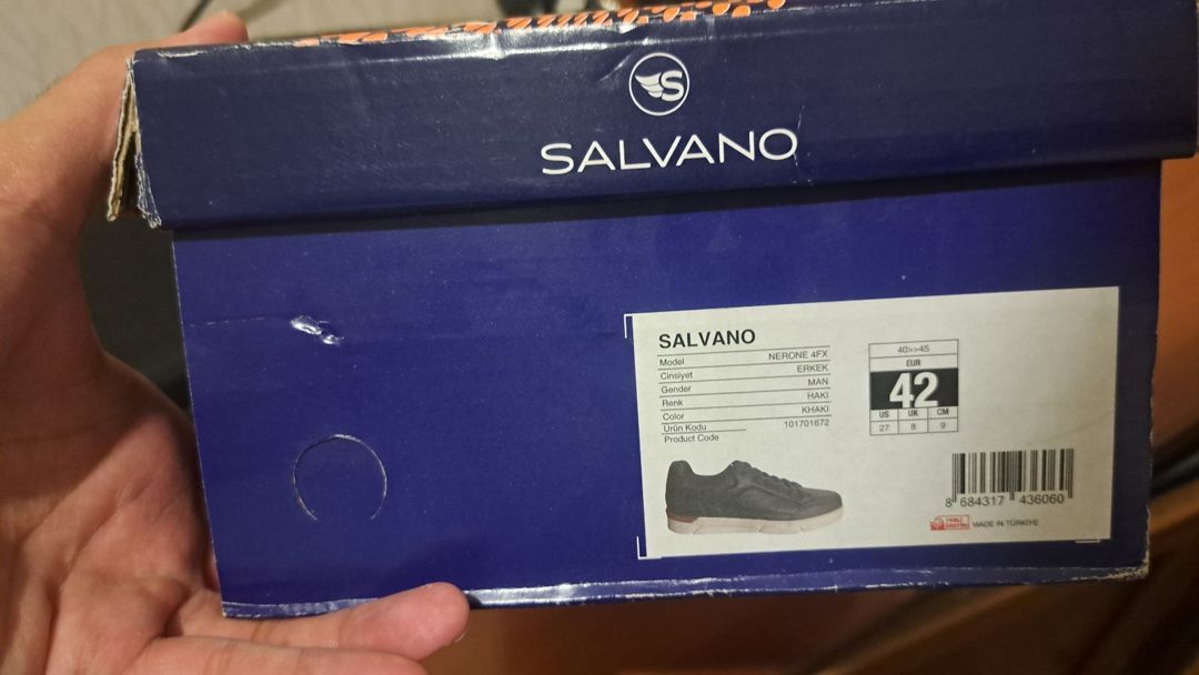 Ayaqqabı Salvano — Geyim, ayakkabı, aksesuarlar, Bakı (10)