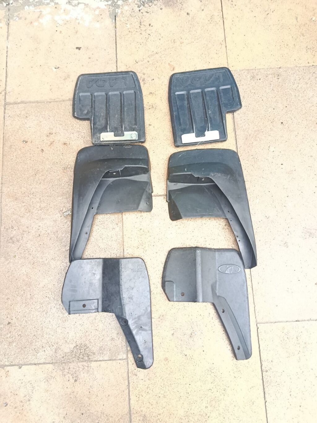Avtomobil üçün palçıqlıqlar dəsti - Material: elastik rezin/plastik — Kuzov hissələri, Pirəkəşkül (2)