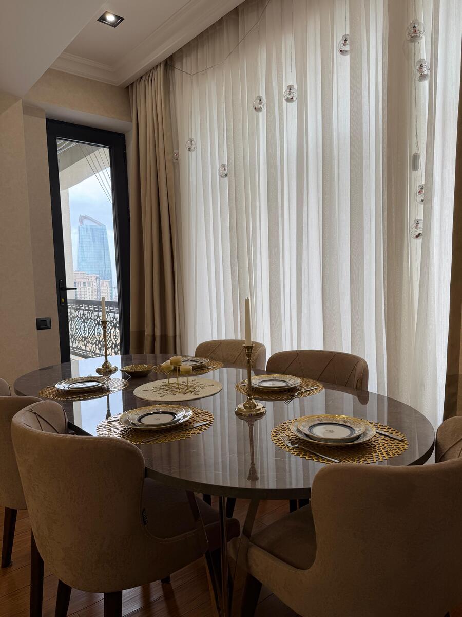 İcarəyə verilir 3 otaqlı yeni tikili 128 m² — Mənzil, Bakı (9)