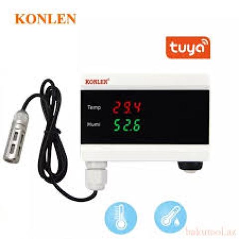 Konlen KLN-951 TH Wi‑Fi Ağıllı Temperatur və Rütubət Detektoru — Bakı