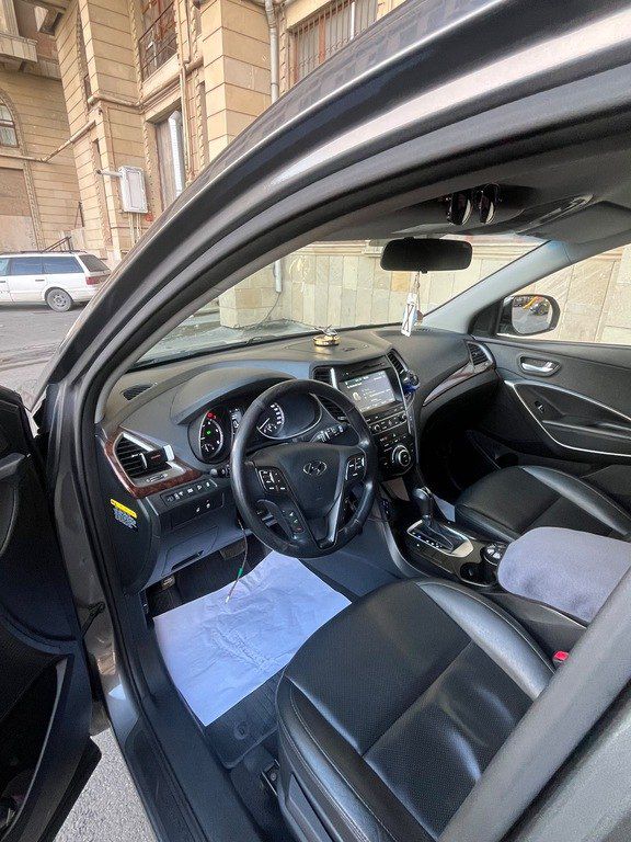 Hyundai Santa Fe, 2.0 L, 2015 il, 210 500 km — Avtomobillər, Bakı (6)