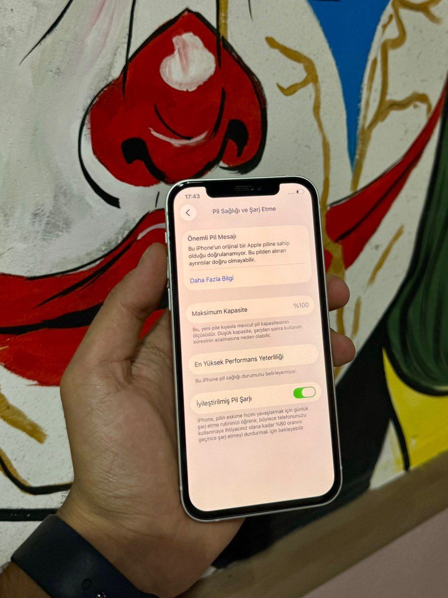 Apple iPhone 12 White 128GB/4GB — Smartfonlar, Bakı (4)