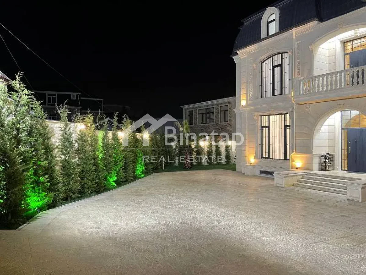 Satılır 6 otaqlı həyət evi / bağ evi 430 m², Əhmədli metrosu, Xətai rayonu — Ev, villa, Bakı (2)