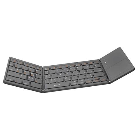Green Lion Foldable Bluetooth Keyboard (Gnfldbtkbgy) Black — Bakı