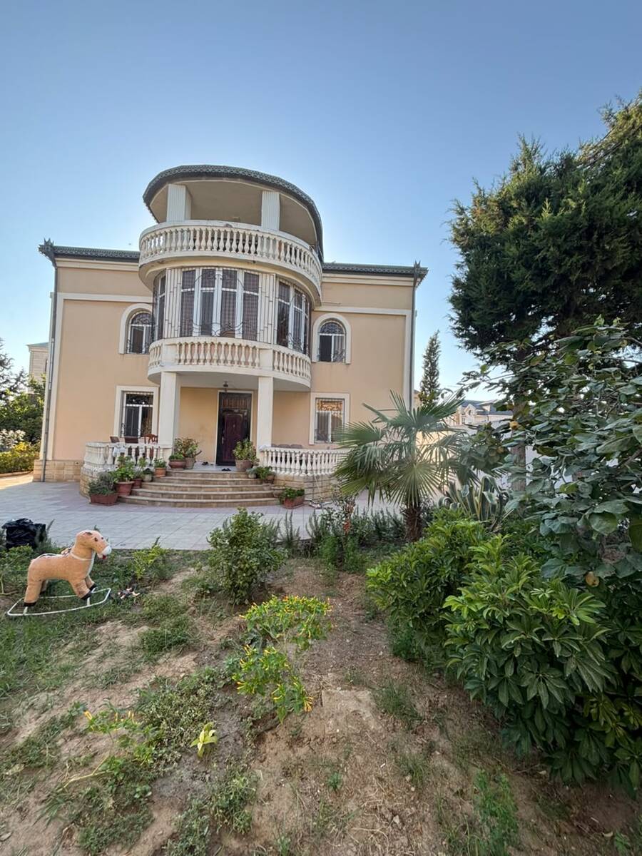Satılır 8 otaqlı həyət evi/bağ evi 370 m² — Ev, villa, Bakı (2)