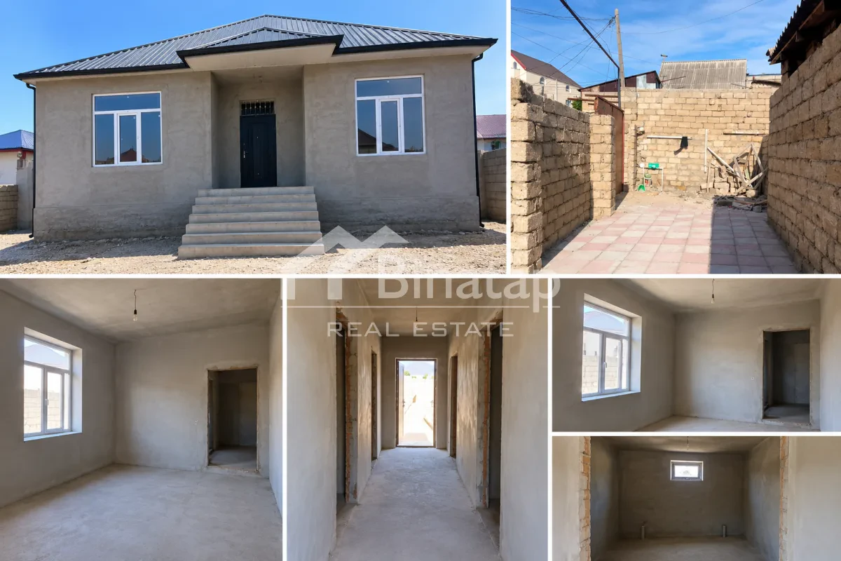 Satılır 3 otaqlı həyət evi / bağ evi 90 m², Əhmədli metrosu, Xətai rayonu — Ev, villa, Bakı (4)