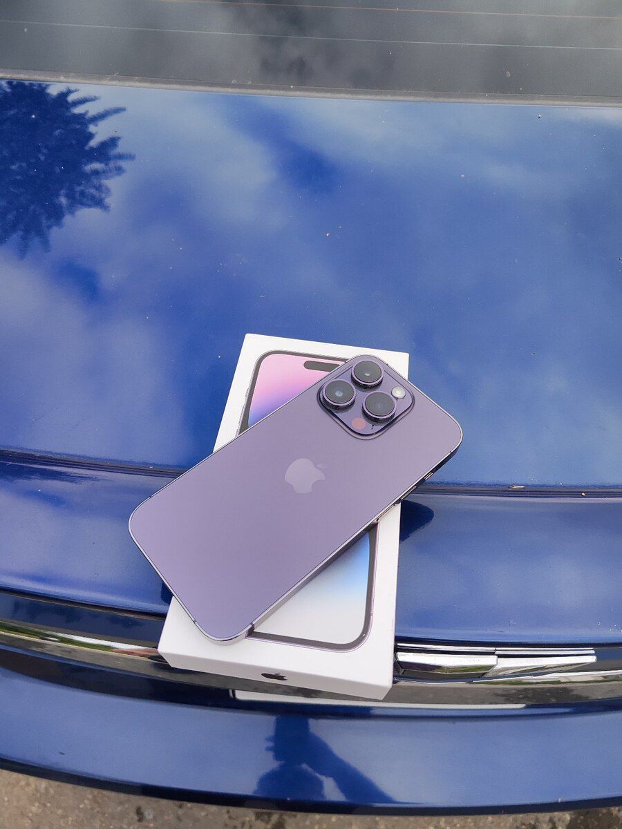 Apple iPhone 14 Pro Deep Purple 128GB/6GB — Smartfonlar, Mingəçevir (2)
