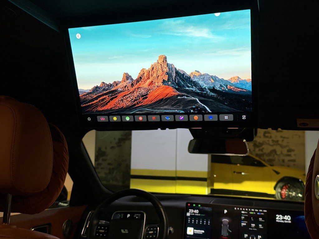 Li Auto L9, 1.5 L, 52.3 kWh, 2024 il, 32 000 km — Avtomobillər, Bakı (7)