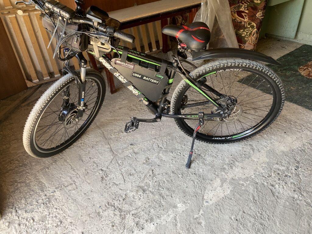 Elektron velosiped cox səliqəli istifadə olunub.sürət 45-50km/s, polnu — Elektrik velosipedləri, Neftçala (5)