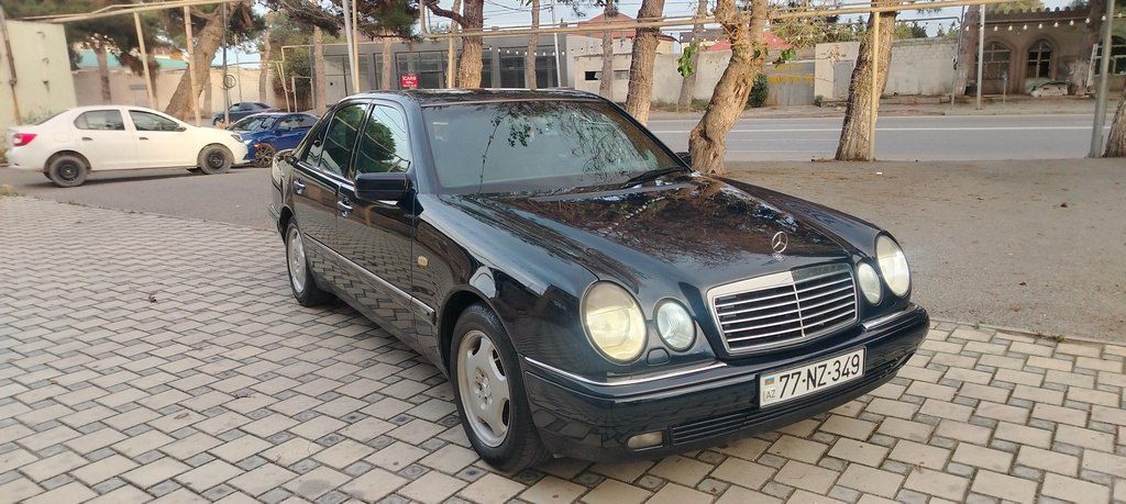 Mercedes E 240, 2.4 L, 1998 il, 328 710 km 77-NZ-349 — Avtomobillər, Bakı (4)