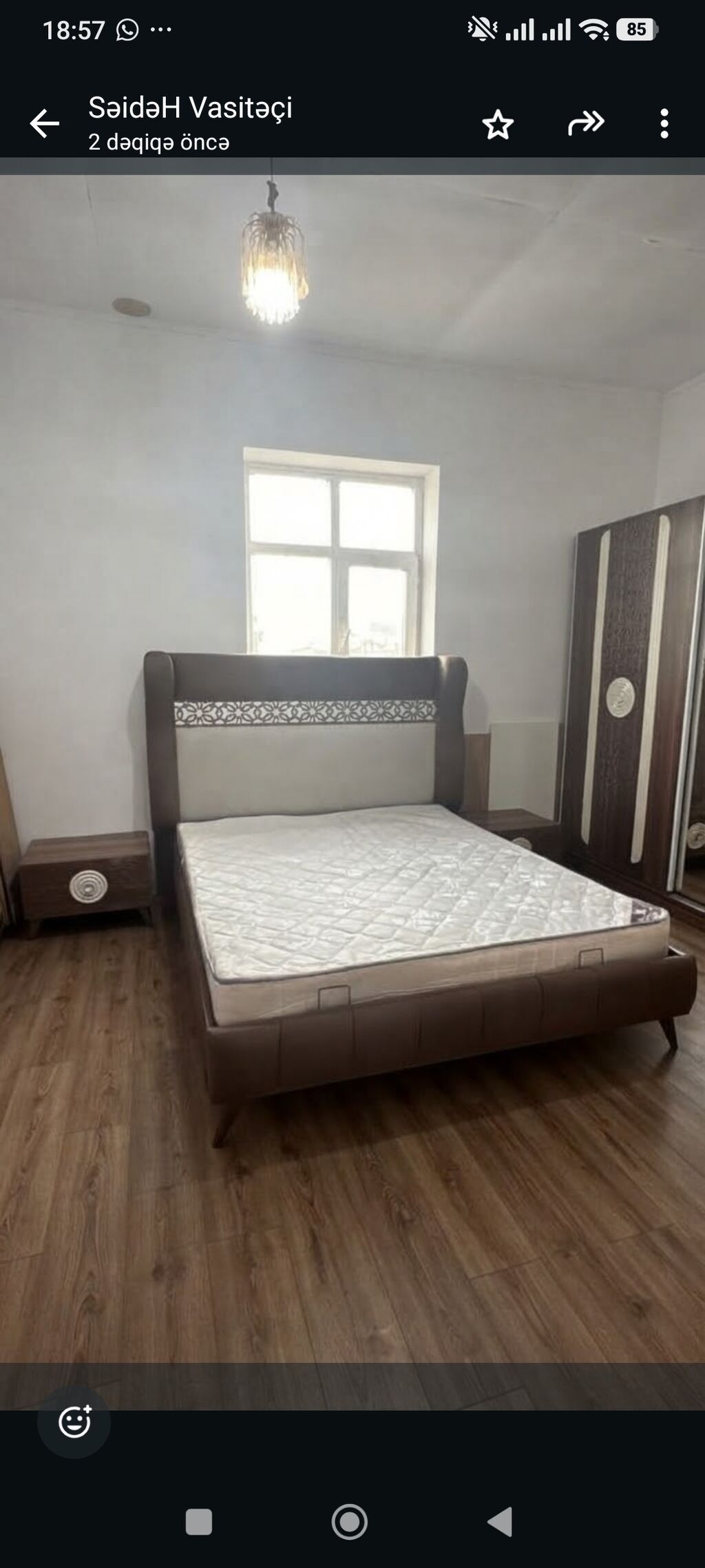 Bazali yataq desti 930 manat. *Çatdırılma yaxın erazilere pulsuz*.Olcu — Yataq otağı mobilya dəstləri, Bakı (5)