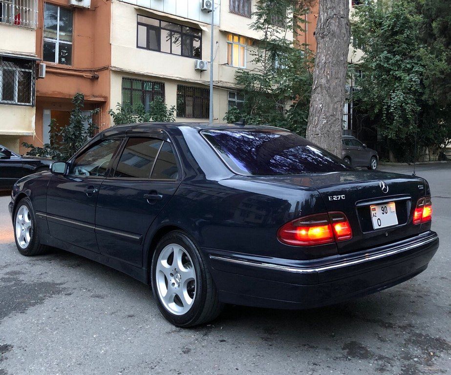 Mercedes E 220, 2.2 L, 1999 il, 347 000 km — Avtomobillər, Bakı (6)