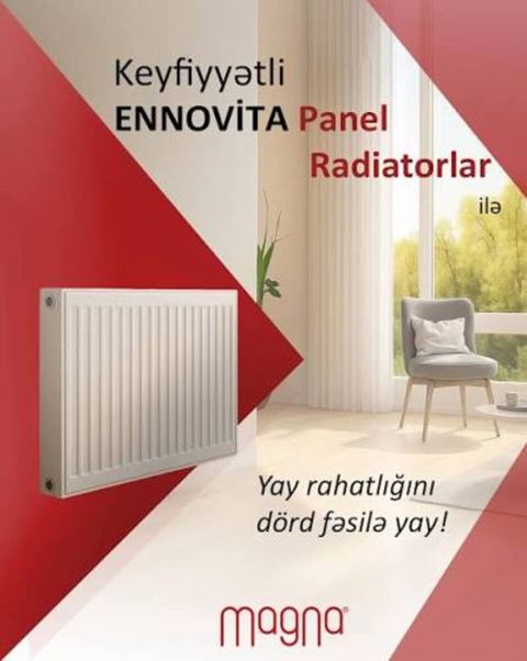 Panel radiatorlar — Bakı