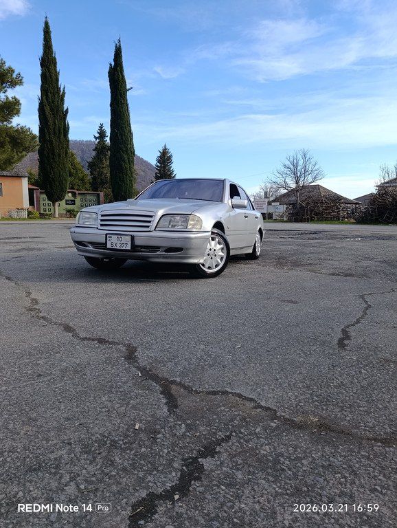Mercedes C 220, 2.2 L, 1995 il, 320 180 km 10-SX-377 — Avtomobillər, Zaqatala (8)