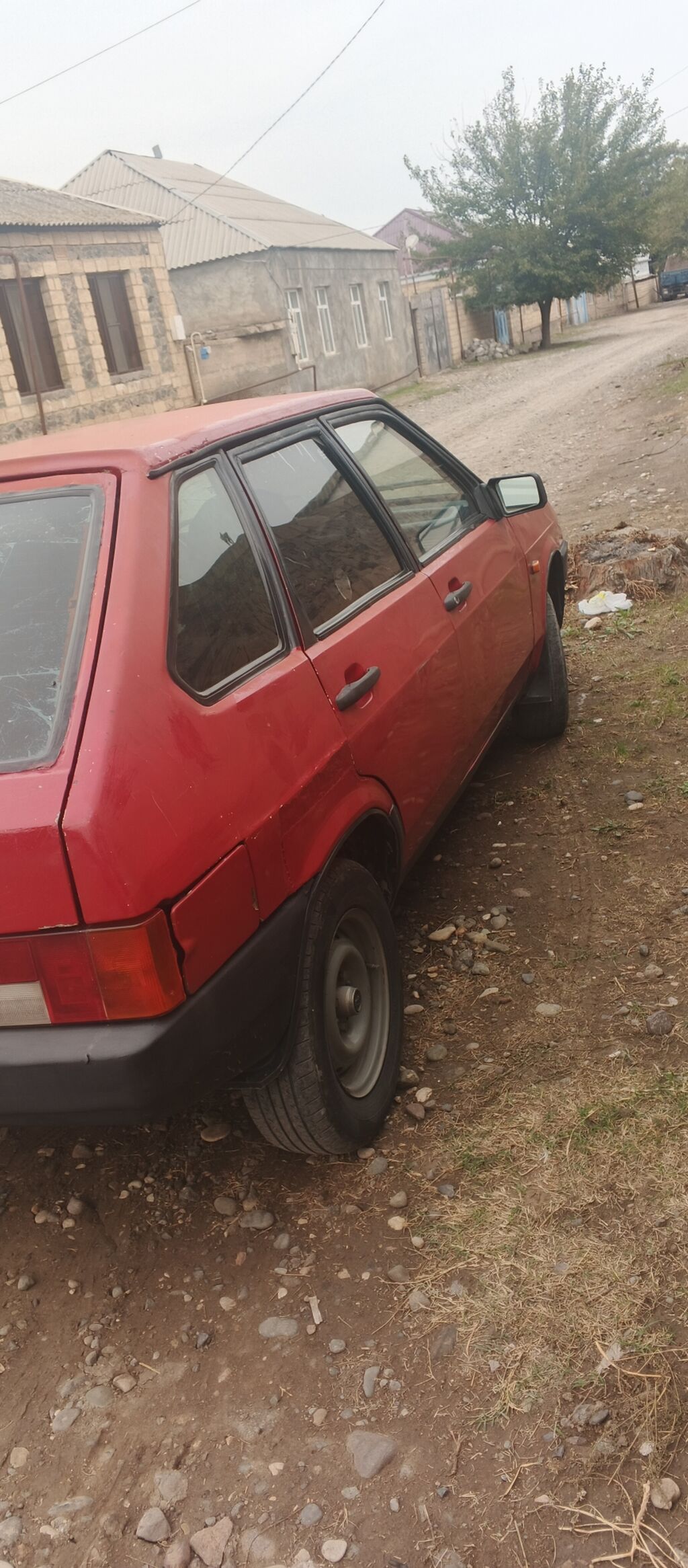 VAZ 2109 hatchback, qırmızı rəng. - Kuzov: 5 qapı, kompakta yaxın — Avtomobillər, Goranboy (4)