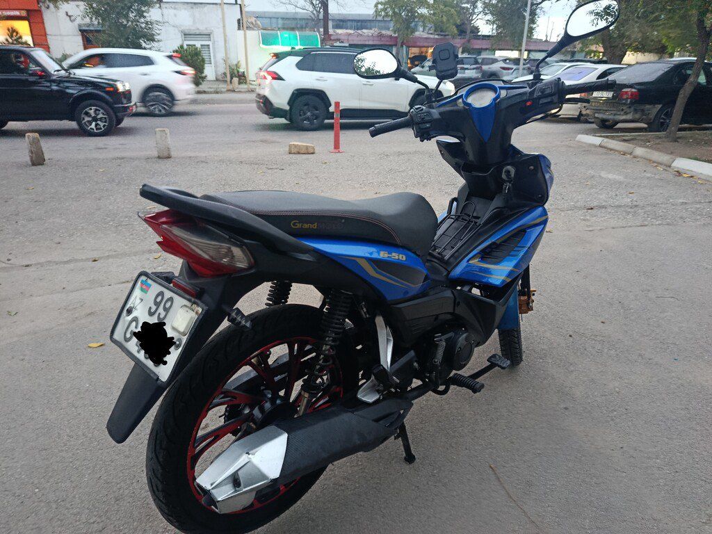 Grandmoto G50, 100 sm3, 2023 il, 71 000 km — Mopedlər və skuterlər, Bakı (11)