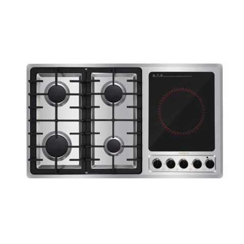 Eurolux EU-GH2653GSCD-90S qaz peçi Geniş bişirmə səthi və kombinə — Bakı