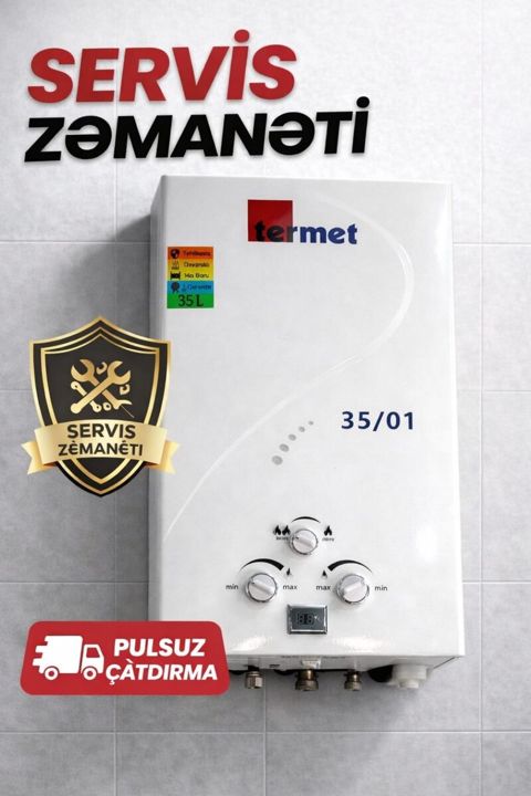Su qızdırıcısı Termet 35 lt — Bakı