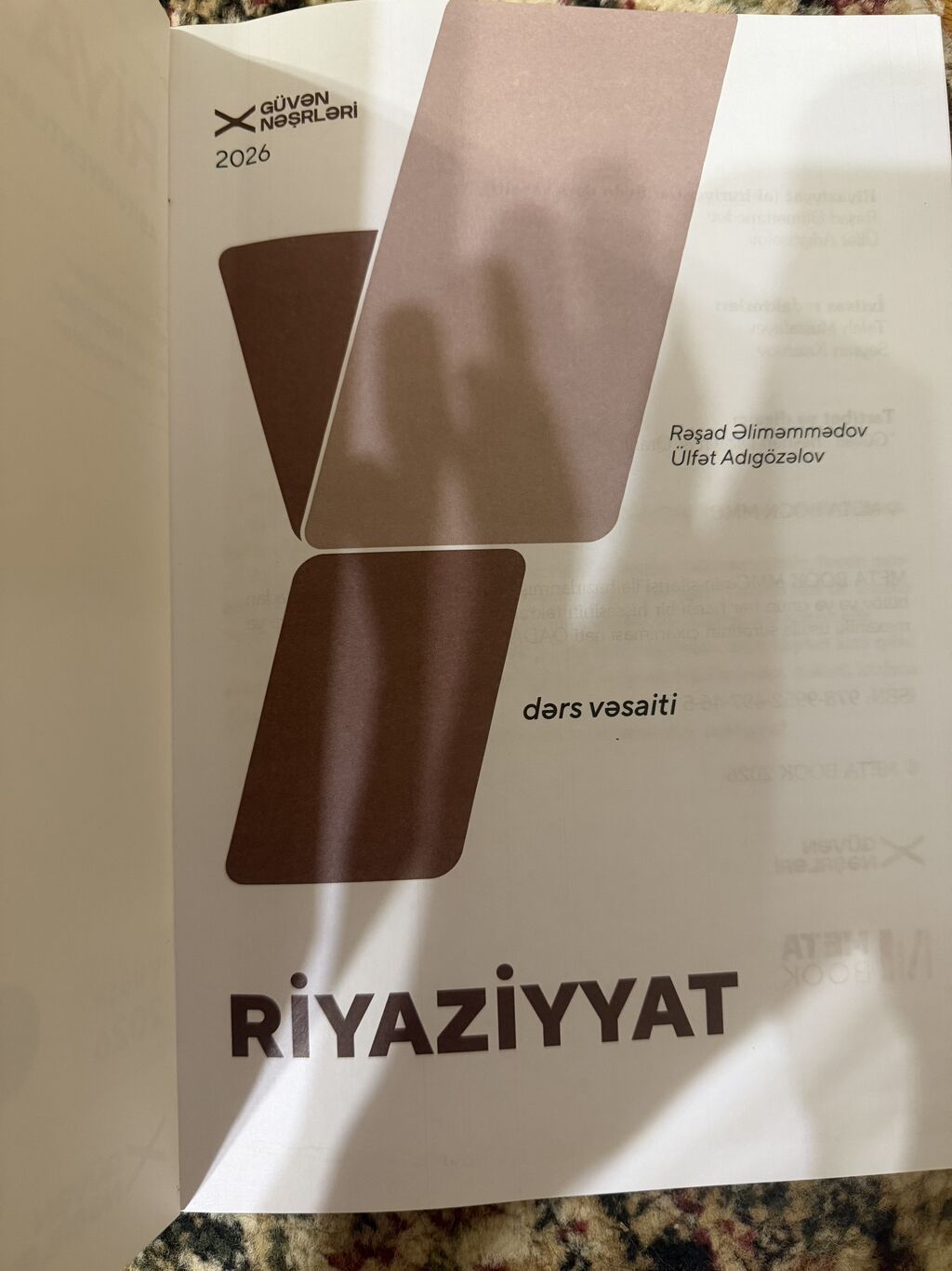 Riyaziyyat – Abituriyentlər üçün dərs vəsaiti Müəlliflər: Rəşad — Kitablar, Bakı (3)