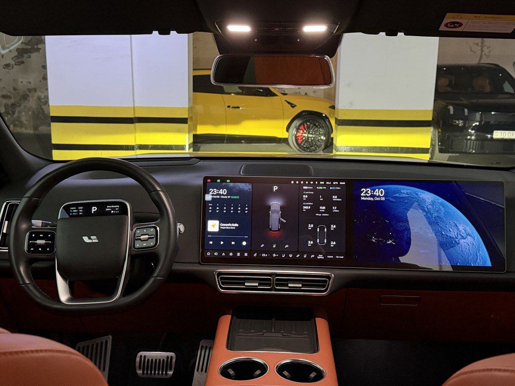 Li Auto L9, 1.5 L, 52.3 kWh, 2024 il, 32 000 km — Avtomobillər, Bakı (6)