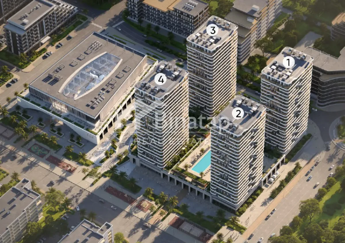 Satılır 1 otaqlı yeni tikili 57.2 m², Sabunçu rayonu — Mənzil, Bakı (2)