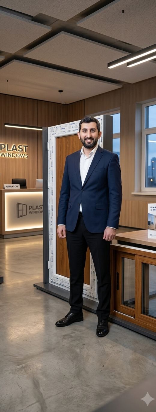 Qapı Pəncərə (Plastik) — Özal Ağali — Pəncərələr, qapılar, balkonlar, Bakı (5)
