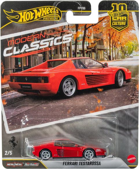 Hot Wheels Premium Ferrari Testarossa — Bakı