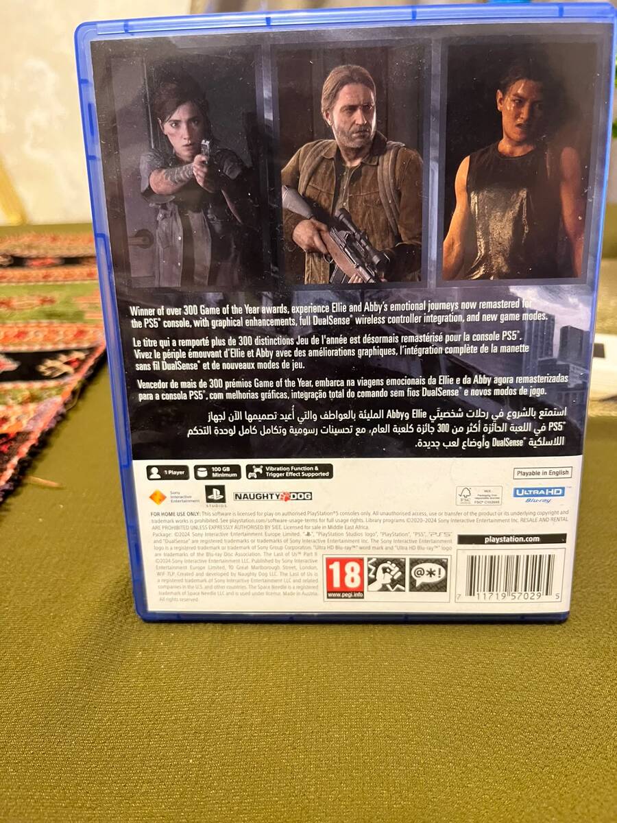 PS5 üçün The Last of US oyunu — Oyunlar, konsollər və proqramlar, Bakı (2)
