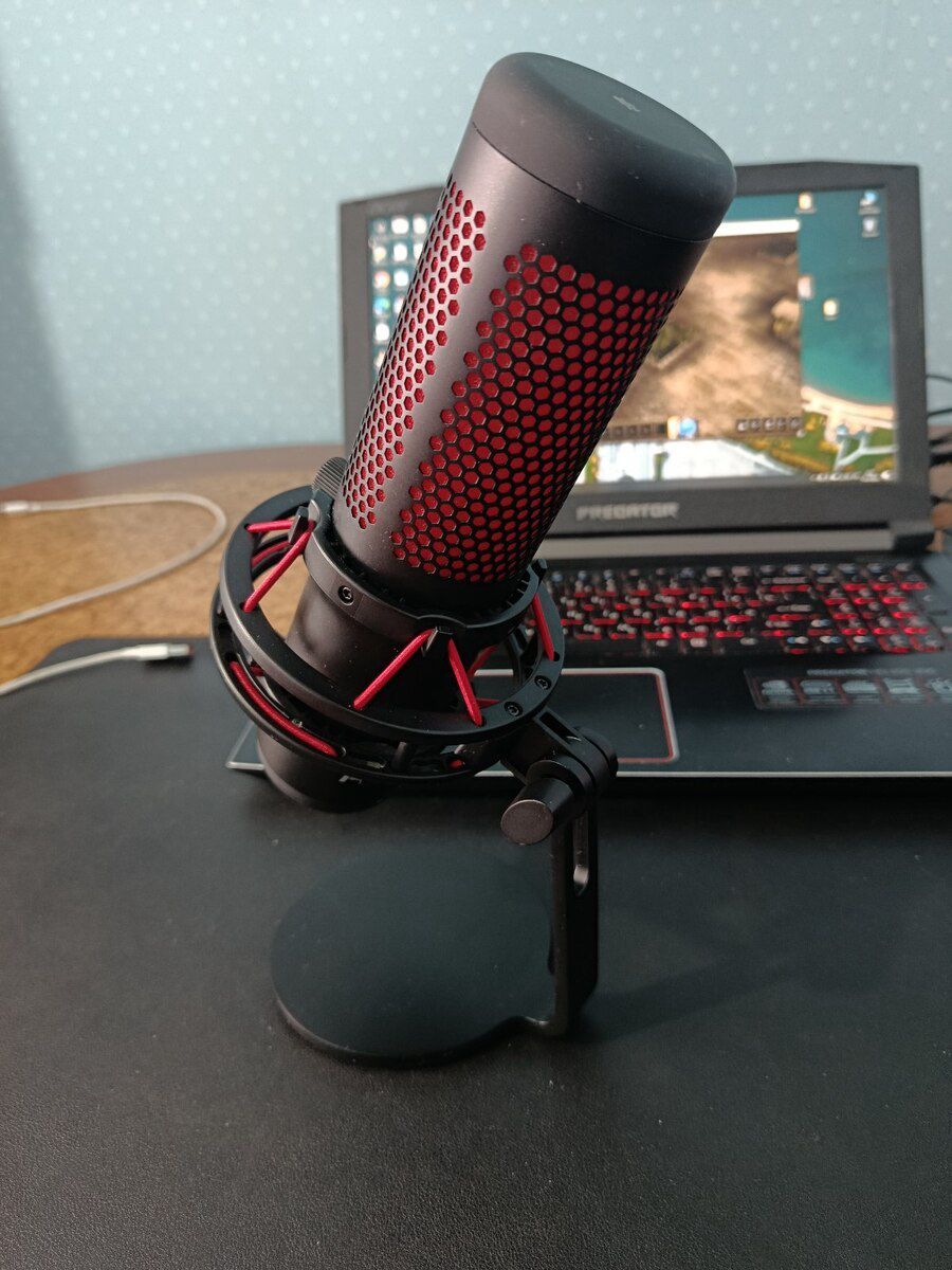 HyperX Quadcast mikrofon — Səs texnikası, Bakı (5)