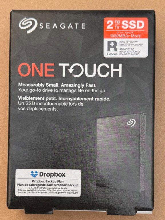 SSD "Seagate One Touch (STKG2000400)" 2TB — Kompüterlər və noutbuklar, Bakı